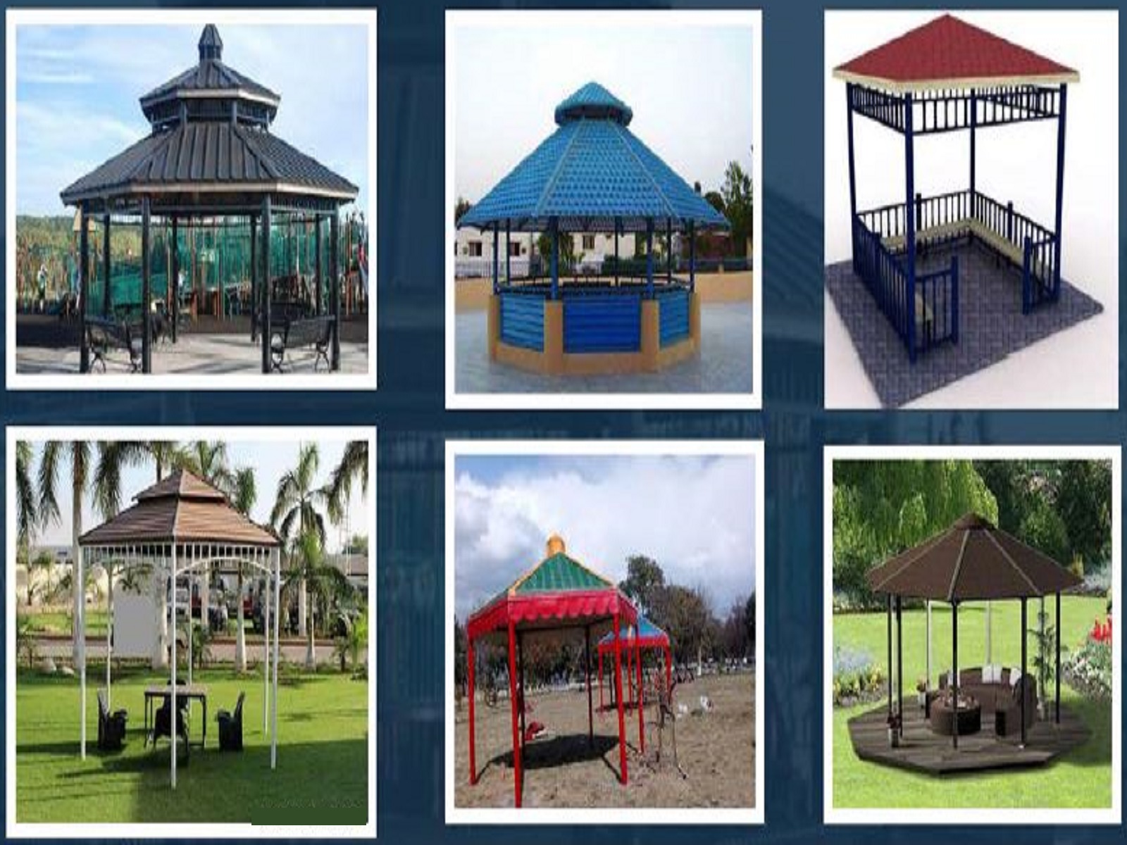 Fiberglass Park Canopy