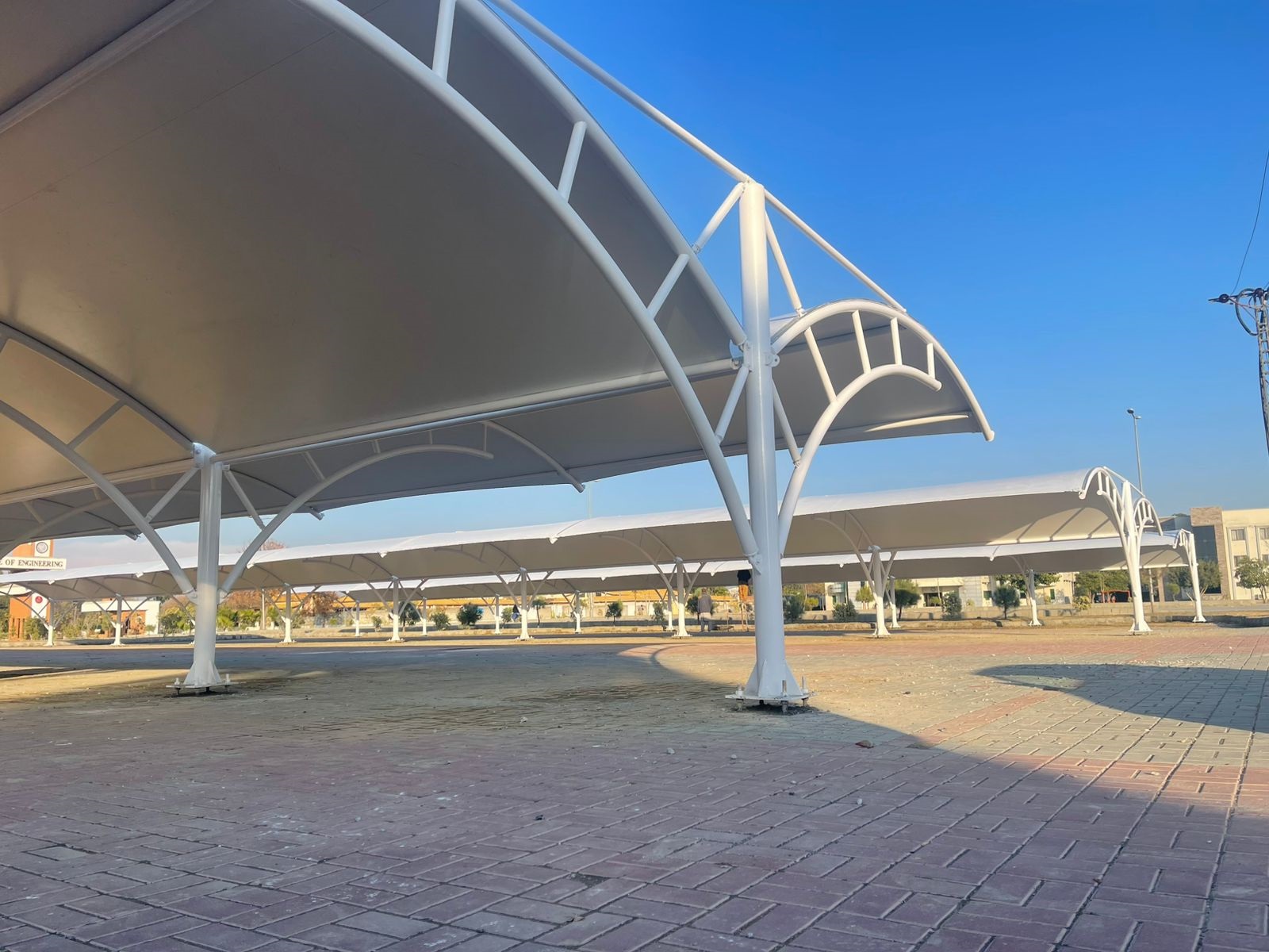 Tensile Structure Installation